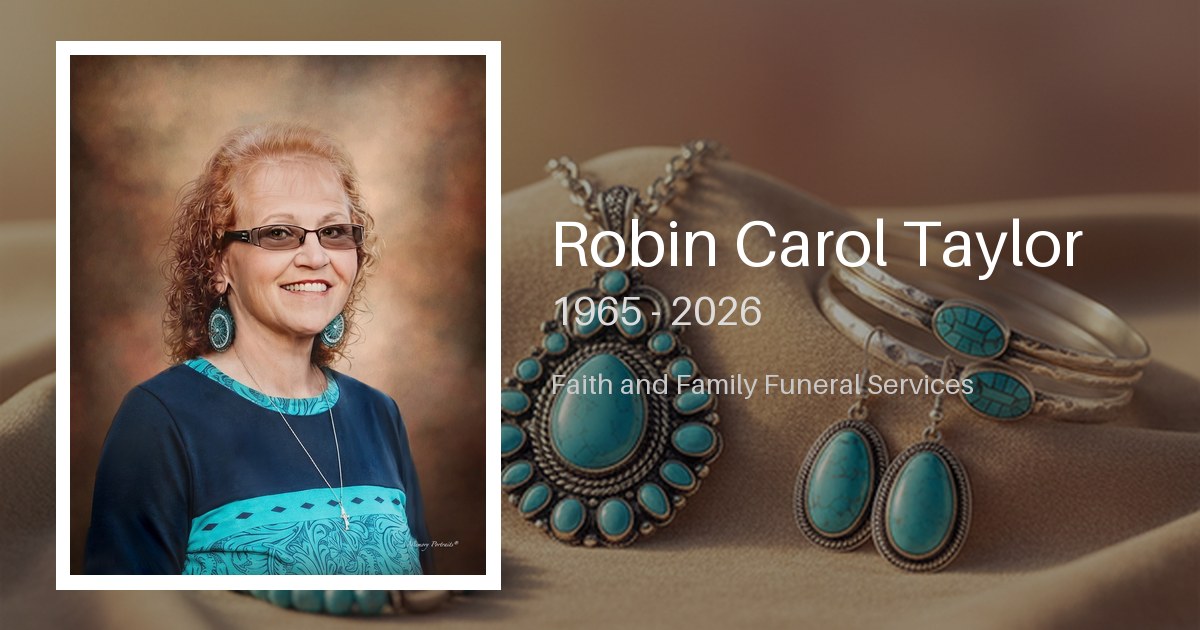 Robin Carol Taylor - Faith-And-Family