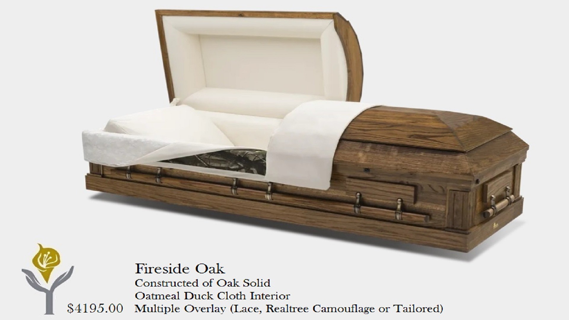 Fireside Oak - Oak with Oatmeal Duck Cloth Interior