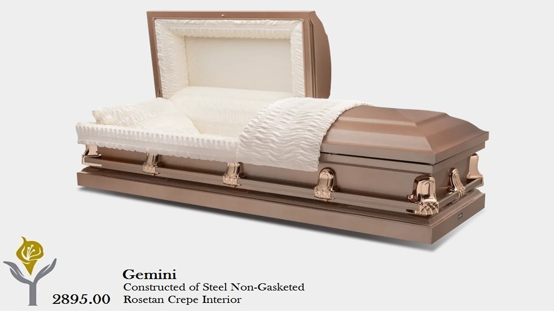 Gemini (Non-Gasketed) - 20 Gauge Steel with Crepe Interior